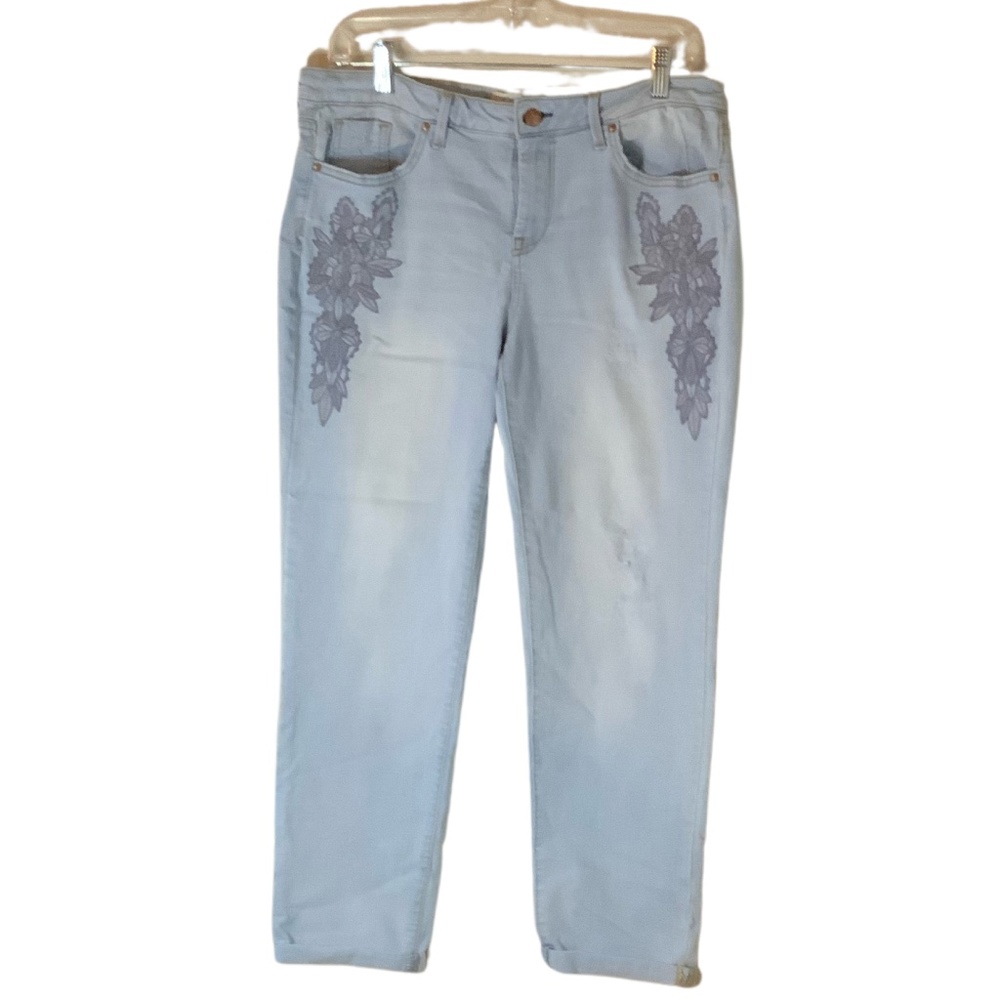 Jessica Simpson Women’s Jeans Mika Best Friend Distressed Size 29